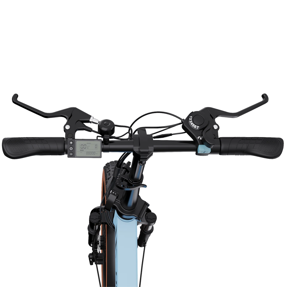 Hitway BK20 2025 Version 250W 20" Fat Tire Foldable Electric Bike 48V 10.4Ah Battery Off-Road City Hybrid