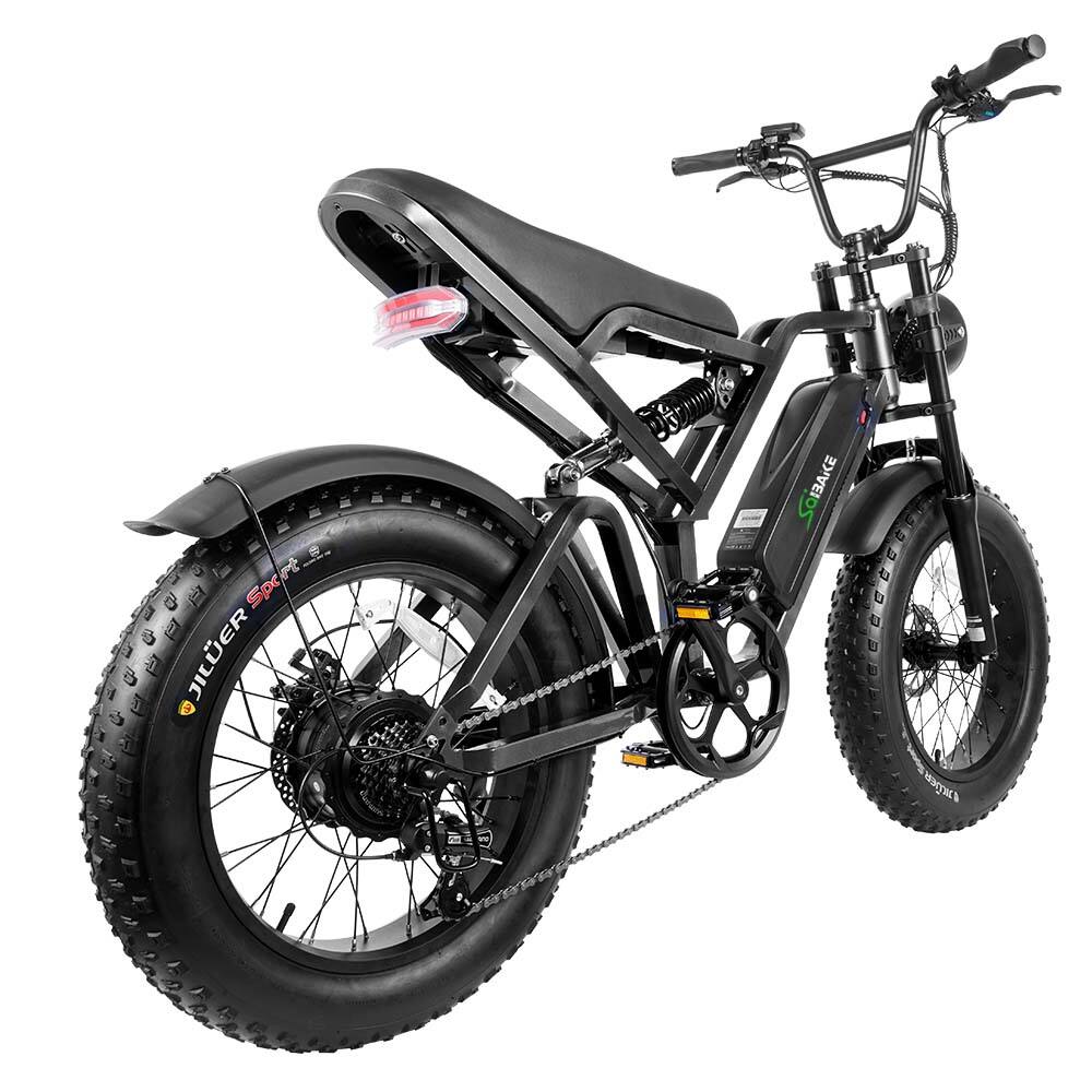 Saibaike FXH009 20” Fat Tire Electric Bike – 500W Motor, 48V 15Ah Battery, 45KMH, 80KM Range