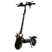 Emanba V-X6 2400W Dual Motor 10" Off-Road Electric Scooter 60km/h 48V 21Ah Foldable Commuter with Front+Rear Suspension