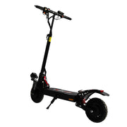 Emanba V-X6 2400W Dual Motor 10" Off-Road Electric Scooter 60km/h 48V 21Ah Foldable Commuter with Front+Rear Suspension