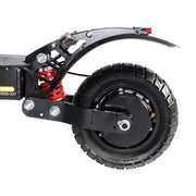 Emanba V-X6 2400W Dual Motor 10" Off-Road Electric Scooter 60km/h 48V 21Ah Foldable Commuter with Front+Rear Suspension