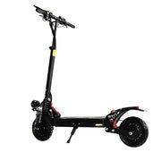 Emanba V-X6 2400W Dual Motor 10" Off-Road Electric Scooter 60km/h 48V 21Ah Foldable Commuter with Front+Rear Suspension