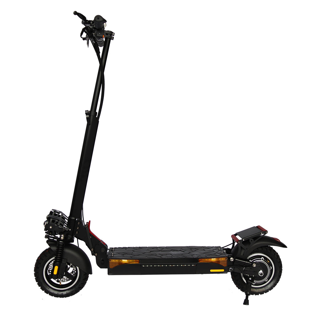 Emanba V-L12 MAX 800W 10" Off-Road Electric Scooter 45km/h 48V 16Ah Foldable Commuter with Front+Rear Suspension