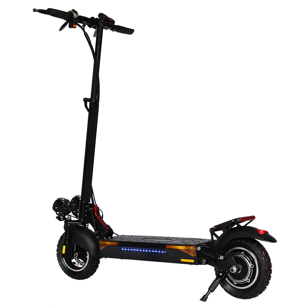 Emanba V-L12 MAX 800W 10" Off-Road Electric Scooter 45km/h 48V 16Ah Foldable Commuter with Front+Rear Suspension