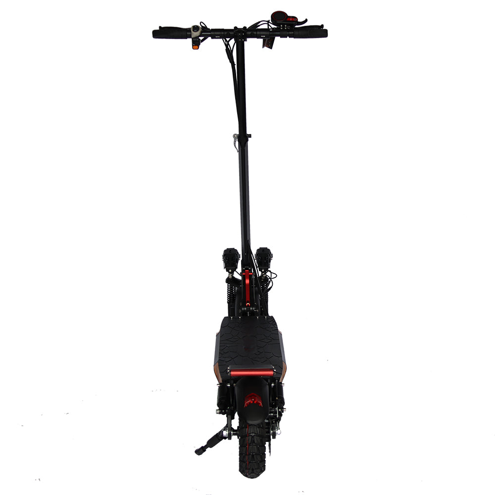 Emanba V-L12 MAX 800W 10" Off-Road Electric Scooter 45km/h 48V 16Ah Foldable Commuter with Front+Rear Suspension