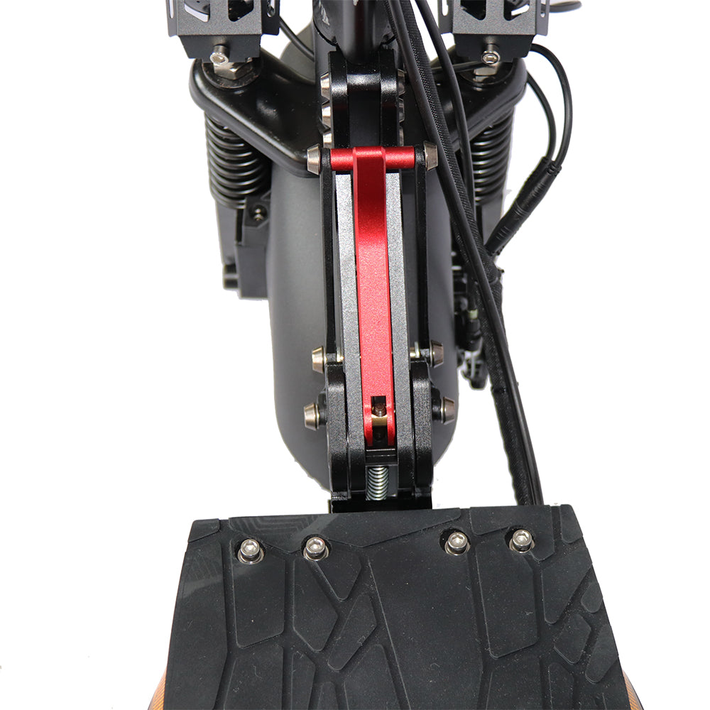 Emanba V-L12 MAX 800W 10" Off-Road Electric Scooter 45km/h 48V 16Ah Foldable Commuter with Front+Rear Suspension