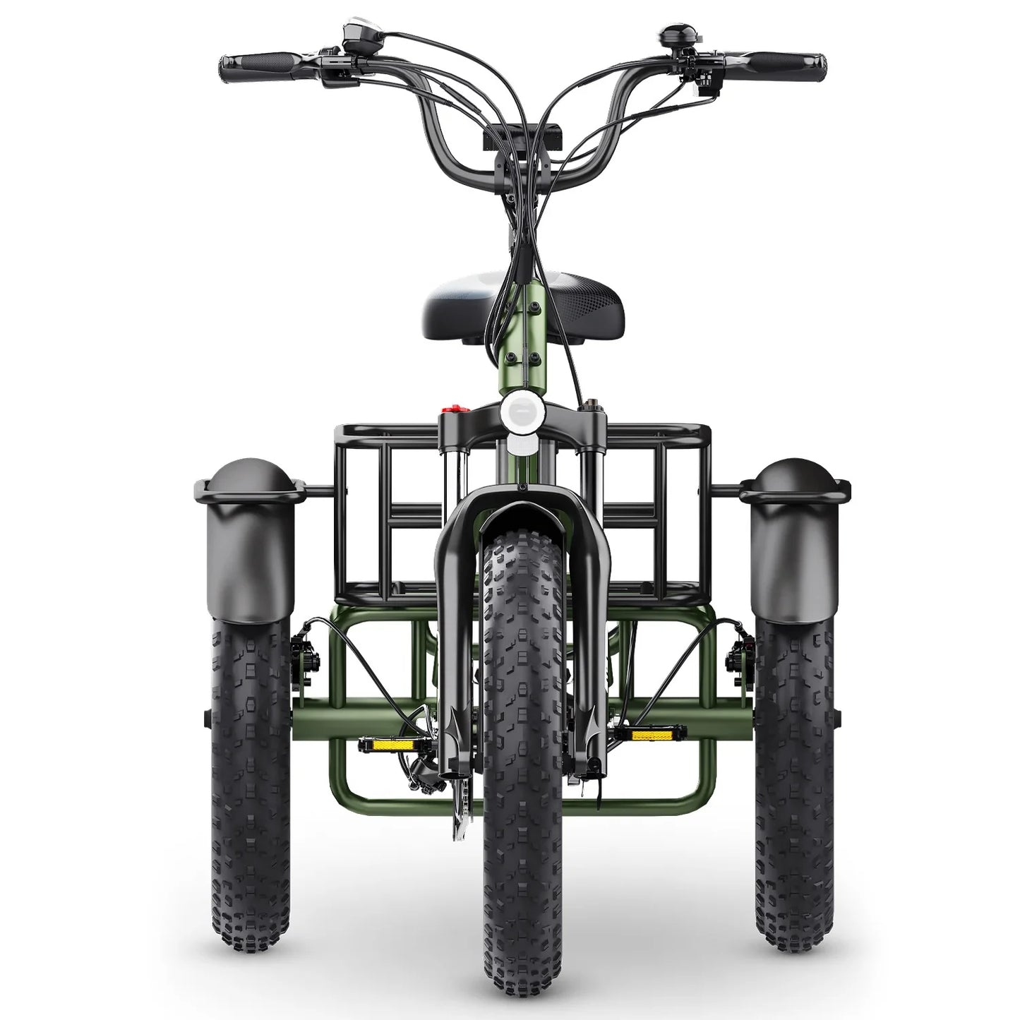 Hidoes ET1 Electric Tricycle – 750W Motor, 48V 20Ah Battery, 3-Wheel E-Trike with Cargo Space
