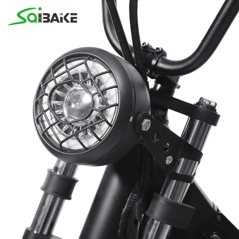 Saibaike FXH006 20” Fat Tire Electric Bike – 1000W Motor, 48V 18.2Ah Battery,48KMH, 45KM Range