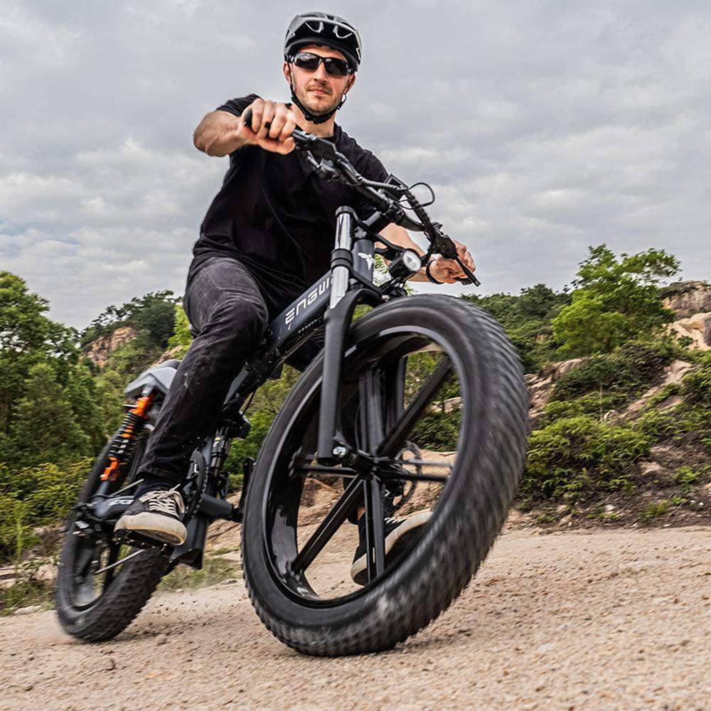 Engwe X26 1000W 26" Fat Bike Foldable E-Mountain Bike Dual Batteries