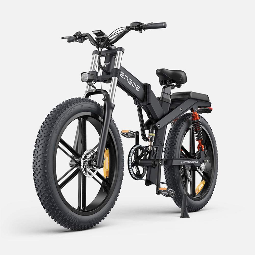 Engwe X26 1000W 26" Fat Bike Foldable E-Mountain Bike Dual Batteries