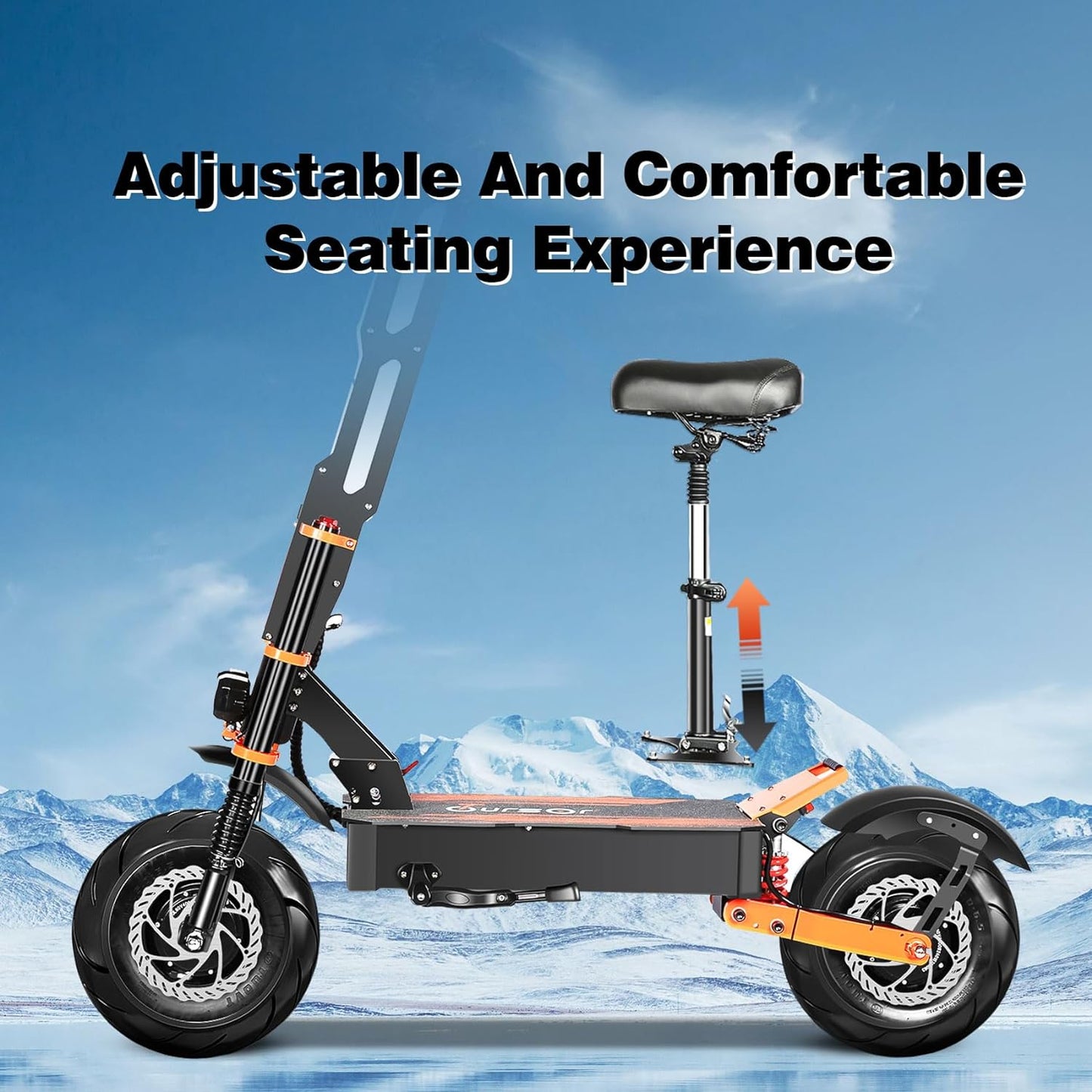 Toursor X8 8000W Dual Motor Electric Scooter | 60V 38.8Ah Battery | 90KM/H Speed | 120KM Range | UK Shipping Available