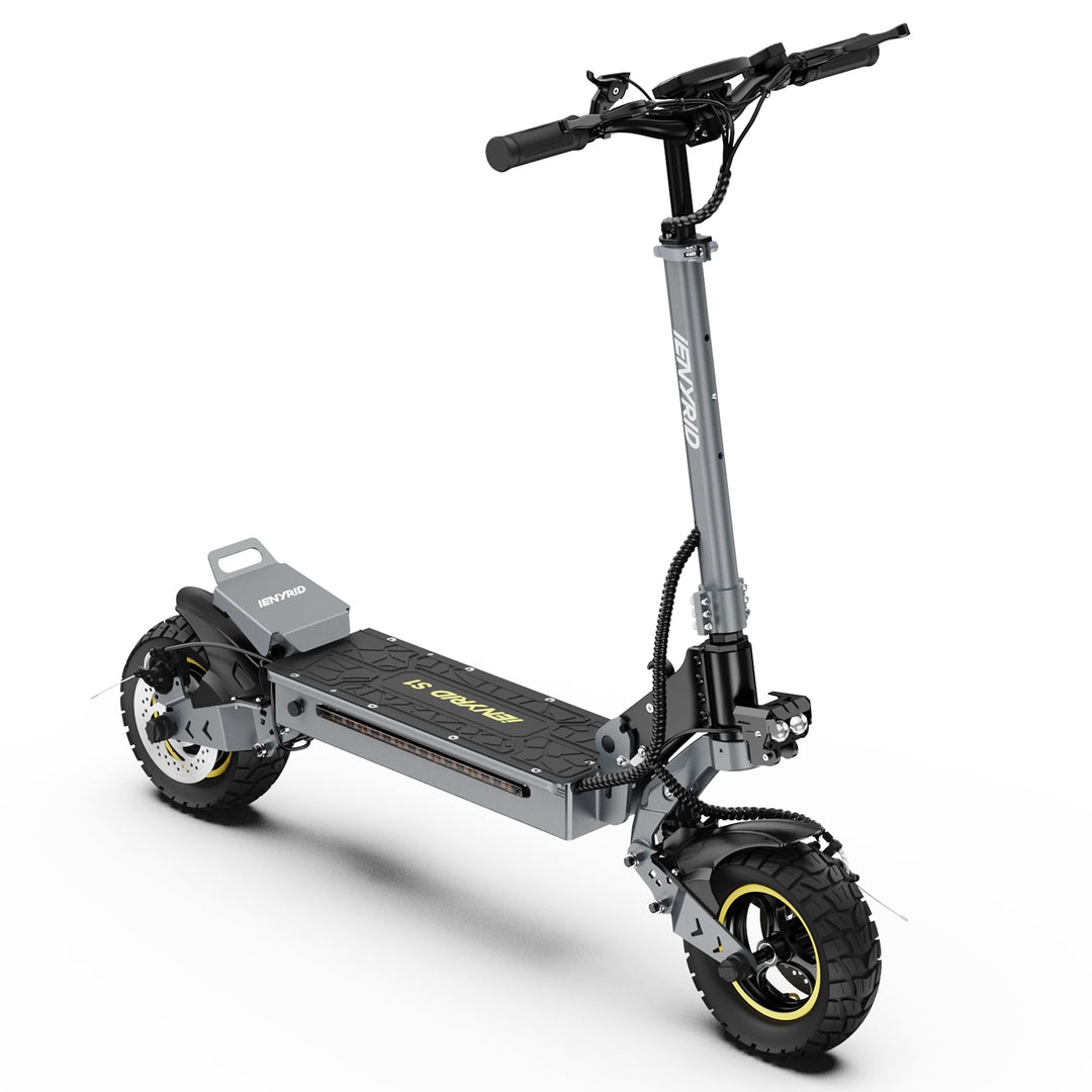 iENYRID S1 700W Motor Electric Scooter, 48V 15Ah Battery, Off-Road Pneumatic Tires, Top Speed 28 mph, Range 25 Miles