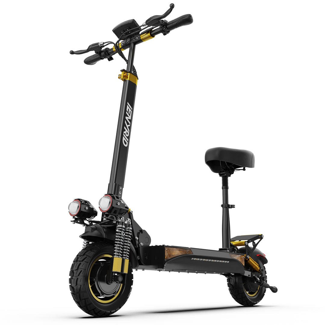 iENYRID ES6 2000W Dual Motor Electric Scooter, 48V 20.8Ah Battery, Off-Road Pneumatic Tires, Top Speed 34Mph, Range 34Miles