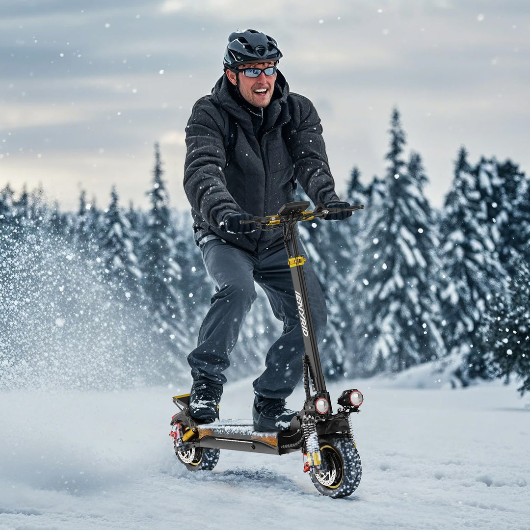 iENYRID ES6 2000W Dual Motor Electric Scooter, 48V 20.8Ah Battery, Off-Road Pneumatic Tires, Top Speed 34Mph, Range 34Miles
