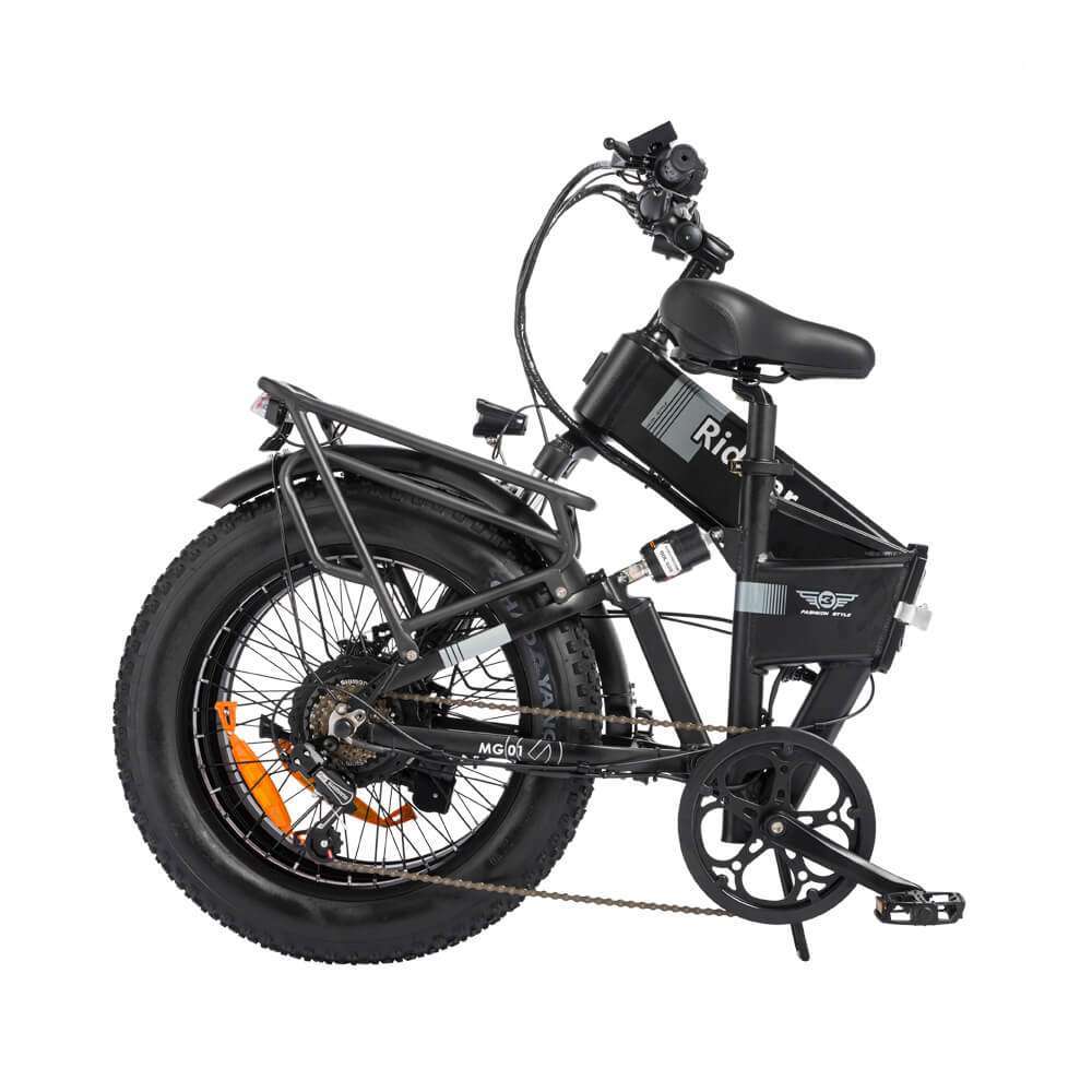 RIDSTAR H20 PRO 2000W Dual Motor Fat Tire Foldable Electric Bike – 48V 23Ah Battery, 70 Miles Range, Dual Disc Brakes, Full Suspension