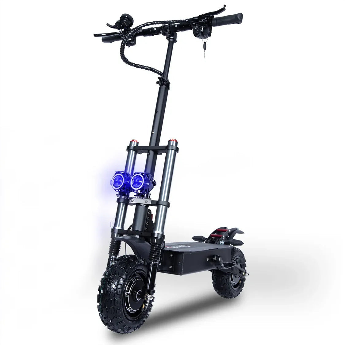 Toursor E5B 11" Folding Electric Scooter 3000W*2 Dual Motors | 60V 35Ah Battery | 80KM/H Speed | 80KM Range | UK Shipping