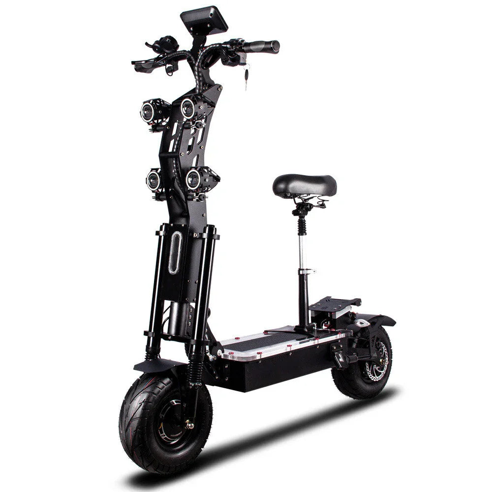 Toursor X13-8000W Electric Scooter 4000W Dual Motor | 75-85 KM/H | 100-140 KM Range | 60V 50Ah Battery | Seat Included | UK Shipping