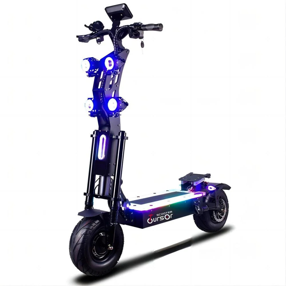 Toursor X13-8000W Electric Scooter 4000W Dual Motor | 75-85 KM/H | 100-140 KM Range | 60V 50Ah Battery | Seat Included | UK Shipping