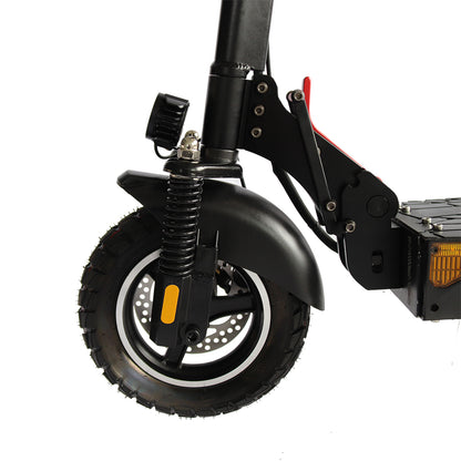 Emanba V-L12 800W 10" Off-Road Electric Scooter 45km/h 48V 13Ah Foldable Commuter with Front+Rear Suspension