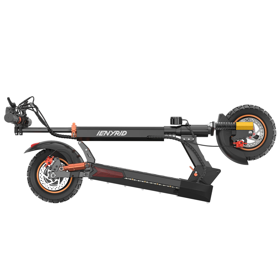 iENYRID M4 Pro S+ 800W Electric Scooter (No Seat), 48V 10Ah Battery, 10" Off-Road Pneumatic Tires, Top Speed 28 mph, Range 20-30 Miles