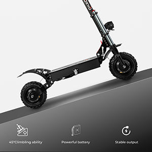 Quickwheel Explorer Folding Electric Scooter – Dual 3000W Motors (6000W Total) 60v 40Ah Samsung Battery, 85km/h Top Speed, 100km Range, High-Performance Adult E-Scooter