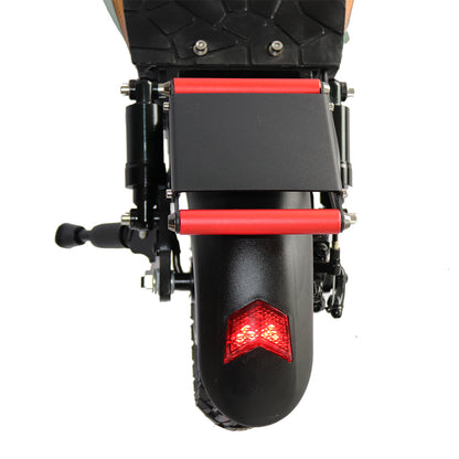 Emanba V-L12 800W 10" Off-Road Electric Scooter 45km/h 48V 13Ah Foldable Commuter with Front+Rear Suspension
