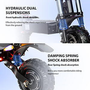 Quickwheel Explorer Folding Electric Scooter – Dual 3000W Motors (6000W Total) 60v 40Ah Samsung Battery, 85km/h Top Speed, 100km Range, High-Performance Adult E-Scooter