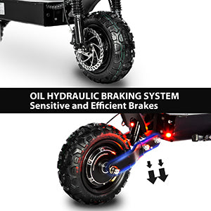 Quickwheel Explorer Folding Electric Scooter – Dual 3000W Motors (6000W Total) 60v 40Ah Samsung Battery, 85km/h Top Speed, 100km Range, High-Performance Adult E-Scooter