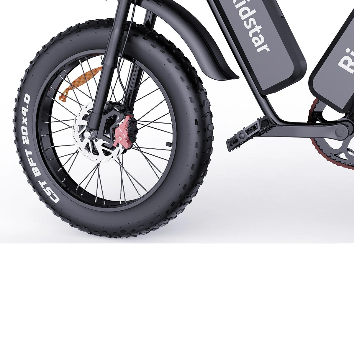 Ridstar Q20 Pro - 2000W Dual Motor E-Bike, 52V 40AH Battery, 20" Fat Tires, Dual Suspension