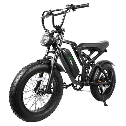 Saibaike FXH009 20” Fat Tire Electric Bike – 500W Motor, 48V 15Ah Battery, 45KMH, 80KM Range