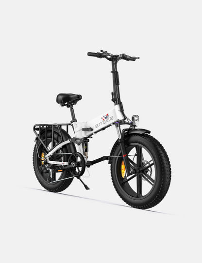 ENGWE Engine X 250W 20" Foldable Fat Tire Electric Bike E-Mountain Bike 48V 13Ah Battery 25KM/H
