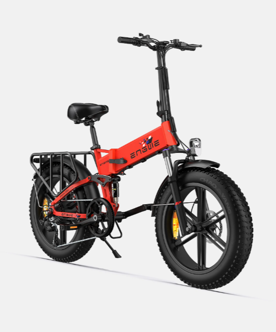 ENGWE Engine X 250W 20" Foldable Fat Tire Electric Bike E-Mountain Bike 48V 13Ah Battery 25KM/H