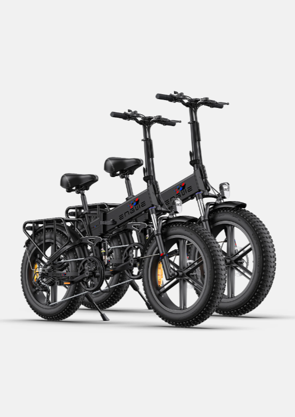 ENGWE Engine X 250W 20" Foldable Fat Tire Electric Bike E-Mountain Bike 48V 13Ah Battery 25KM/H