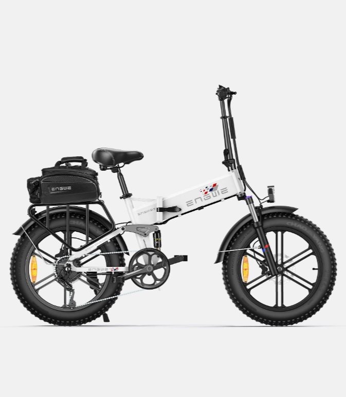 ENGWE Engine X 250W 20" Foldable Fat Tire Electric Bike E-Mountain Bike 48V 13Ah Battery 25KM/H