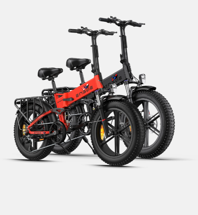 ENGWE Engine X 250W 20" Foldable Fat Tire Electric Bike E-Mountain Bike 48V 13Ah Battery 25KM/H