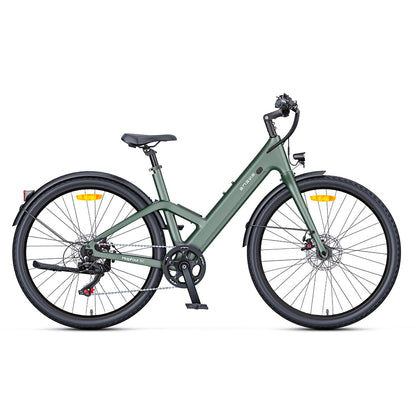 Engwe MapFour N1 Air Step-Through 250W Motor 25km/h 36V 10Ah Samsung Removable Lithium-Ion Battery 700x38C Spoke Tires Carbon Electric Bike
