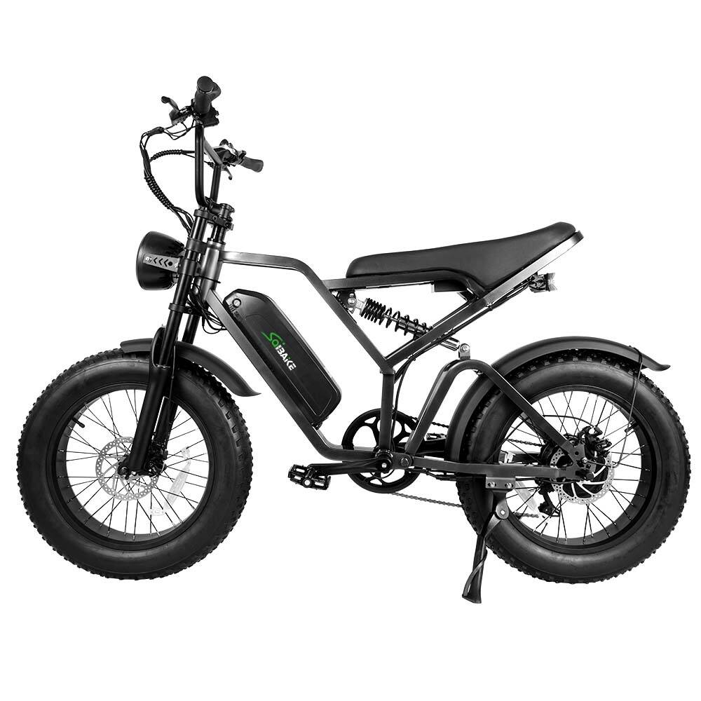 Saibaike FXH009 20” Fat Tire Electric Bike – 500W Motor, 48V 15Ah Battery, 45KMH, 80KM Range