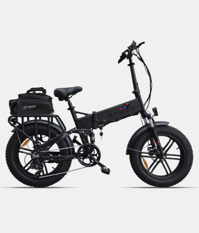 ENGWE Engine X 250W 20" Foldable Fat Tire Electric Bike E-Mountain Bike 48V 13Ah Battery 25KM/H