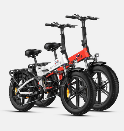 ENGWE Engine X 250W 20" Foldable Fat Tire Electric Bike E-Mountain Bike 48V 13Ah Battery 25KM/H