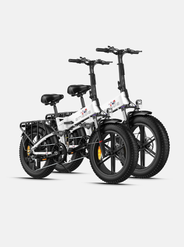 ENGWE Engine X 250W 20" Foldable Fat Tire Electric Bike E-Mountain Bike 48V 13Ah Battery 25KM/H
