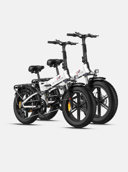 ENGWE Engine X 250W 20" Foldable Fat Tire Electric Bike E-Mountain Bike 48V 13Ah Battery 25KM/H