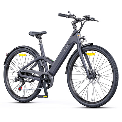 Engwe MapFour N1 Air Step-Through 250W Motor 25km/h 36V 10Ah Samsung Removable Lithium-Ion Battery 700x38C Spoke Tires Carbon Electric Bike