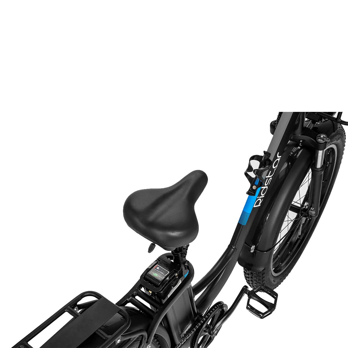 Ridstar MN26 1500W 26" Unfoldable Fat Tire Electric Mountain Bike 48V 20Ah Battery 36MPH