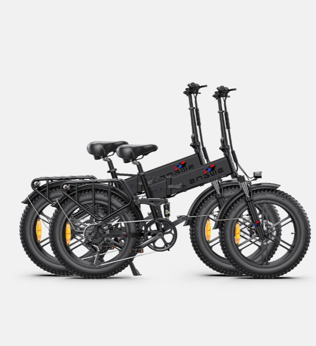 ENGWE Engine X 250W 20" Foldable Fat Tire Electric Bike E-Mountain Bike 48V 13Ah Battery 25KM/H