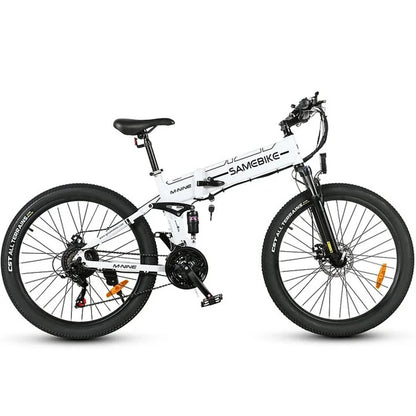 SAMEBIKE LO26-II-FT-YD 26-Inch 900W Electric Mountain Bike, 48V 14AH, SHIMANO 21-Speed latest