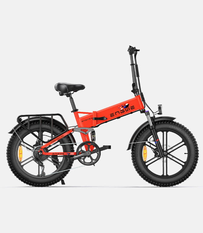 ENGWE Engine X 250W 20" Foldable Fat Tire Electric Bike E-Mountain Bike 48V 13Ah Battery 25KM/H