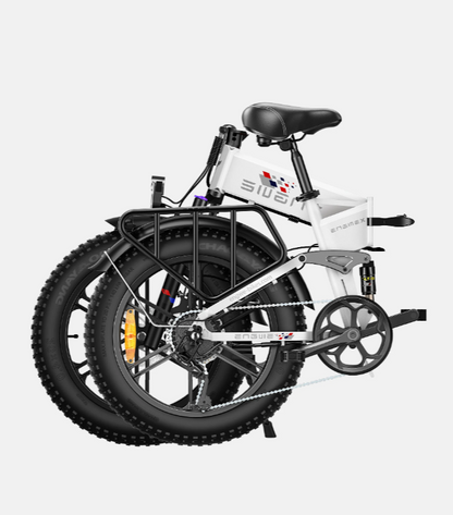 ENGWE Engine X 250W 20" Foldable Fat Tire Electric Bike E-Mountain Bike 48V 13Ah Battery 25KM/H