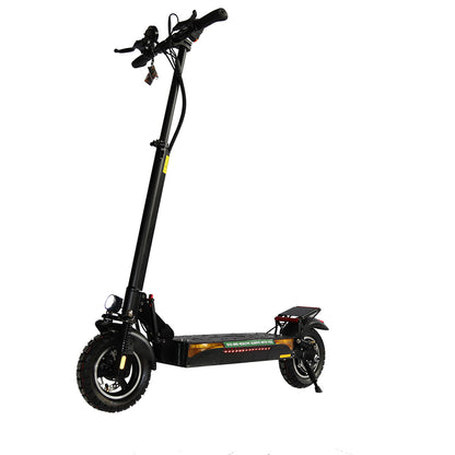 Emanba V-L12 800W 10" Off-Road Electric Scooter 45km/h 48V 13Ah Foldable Commuter with Front+Rear Suspension