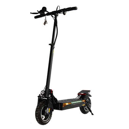 Emanba V-L12 800W 10" Off-Road Electric Scooter 45km/h 48V 13Ah Foldable Commuter with Front+Rear Suspension