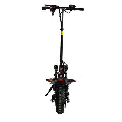 Emanba V-X6 2400W Dual Motor 10" Off-Road Electric Scooter 60km/h 48V 21Ah Foldable Commuter with Front+Rear Suspension